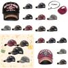 Unisex Cotton Baseball Cap With Embroidered Lettering And Vintage Brim For Outdoor Sun Protection