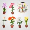 Decoração de casa – Flores e coroas artificiais