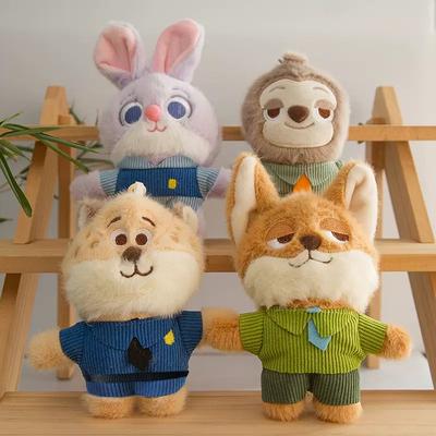 Novo Coelho Policial Judy Raposa Nick Relâmpago Zootopia Louco