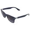 Ray Ban Wayfarer Liteforce Grey Gradient Square Unisex Sunglasses Rb4195 63318g 52