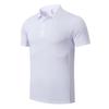 Men's Cross-Border Milk Silk Lapel Polo Shirt - Short Sleeve Sports & Running Top