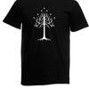 Mens White Tree Gondors T-Shirt Size Up To 5XL