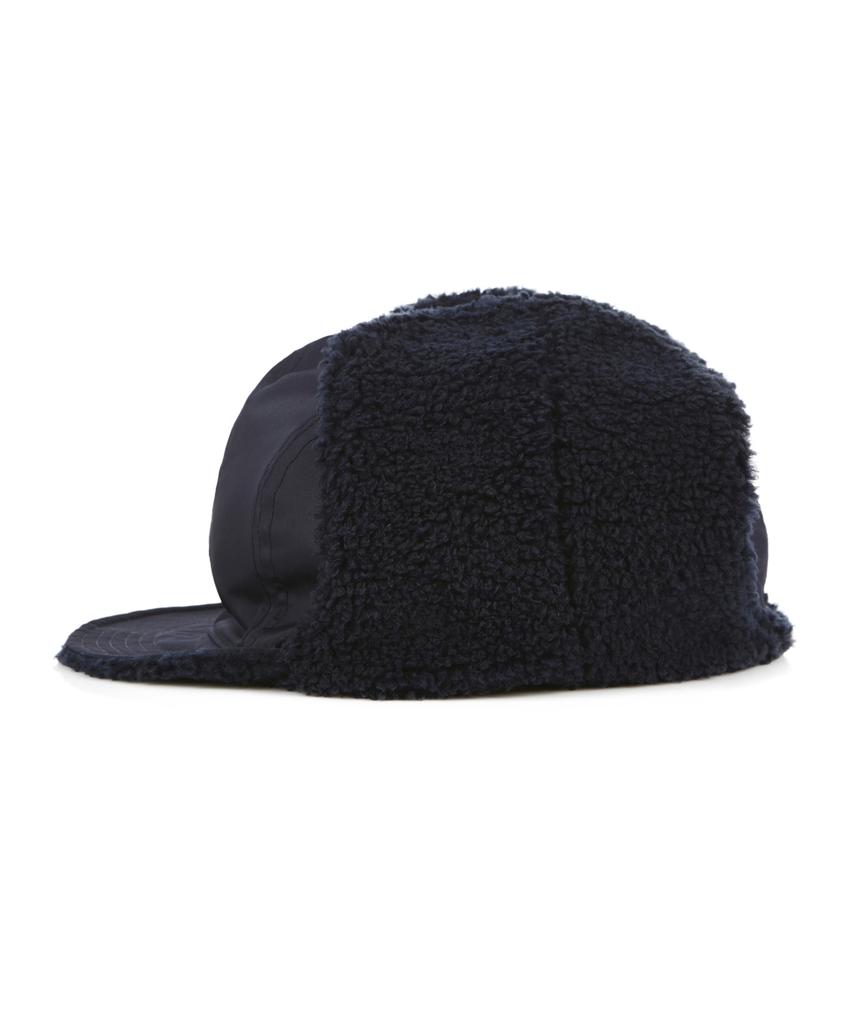 Bajal Studded Logo Oversized Trooper Hat Navy
