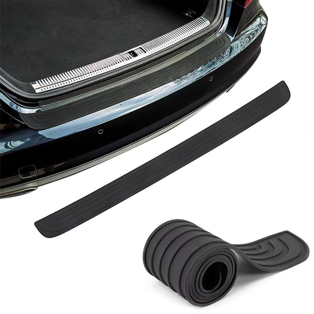 Car Rear Door Edge Guard Anti-Scratch Rear Bumper Guard Universal Rubber Mouldings Pad  Car