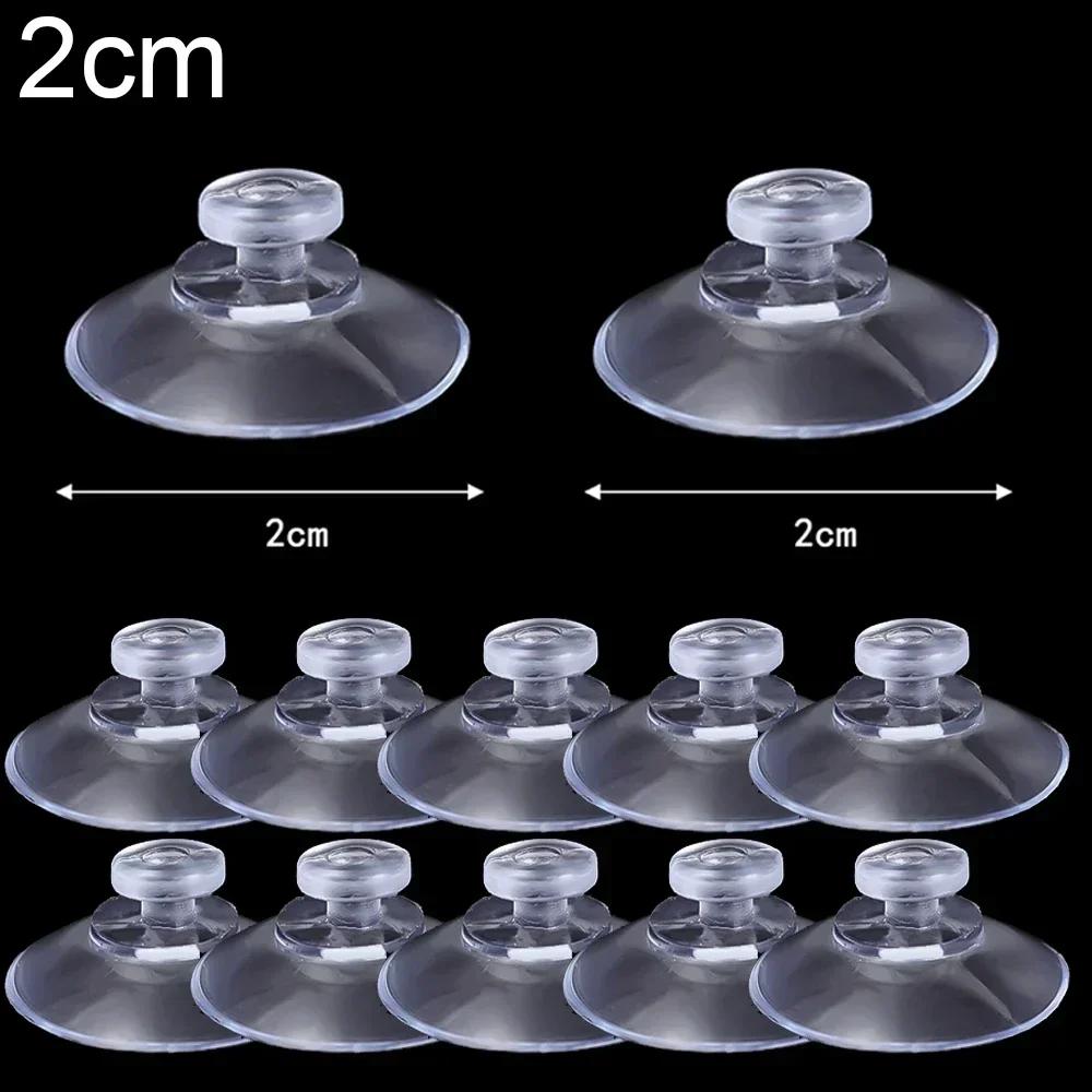 

Transparent Mushroom Head Suckers Hanging Hooks for Window Wall Strong Vacuum Sucker Towel Hanger Glass Suction Cup Wholesale 5PCS