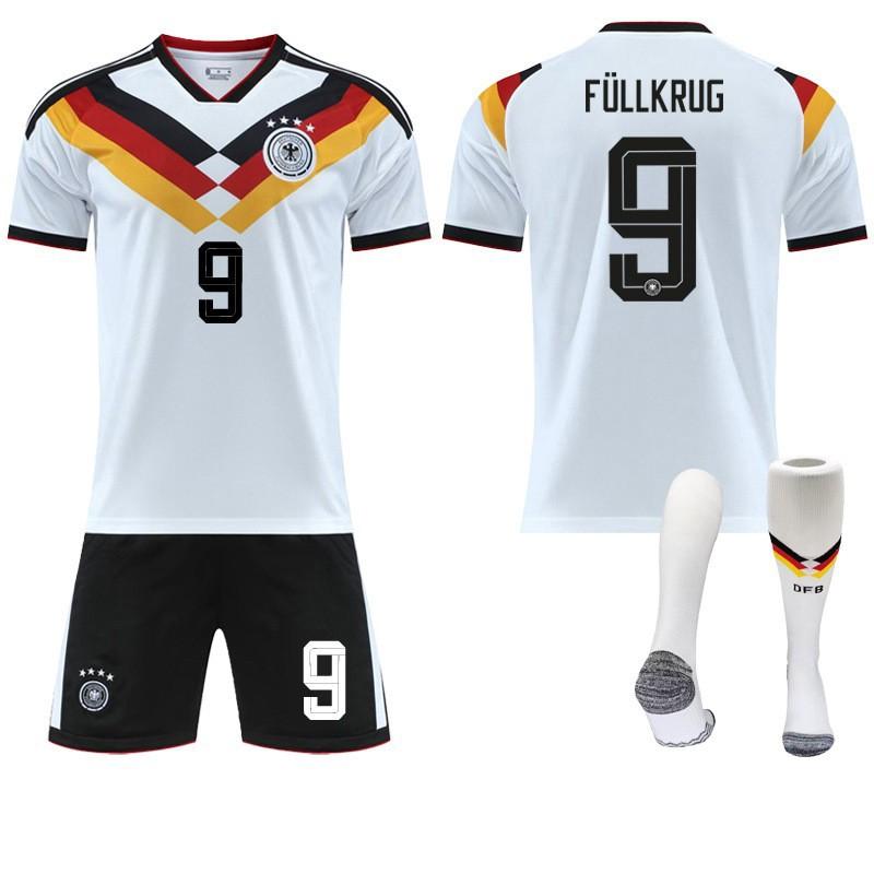 2627 Coupe du Monde Allemagne Domicile N°. 10 Musiara Jersey 7 Hafertz 8 Kross Costume Uniforme de Football Hommes