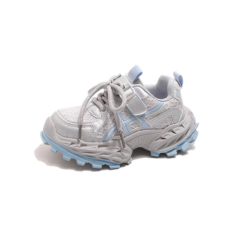 Kids' Breathable Double Mesh Sports Shoes, Non-slip Soft Sole, Spring 2026 New Arrivals for Boys and Girls