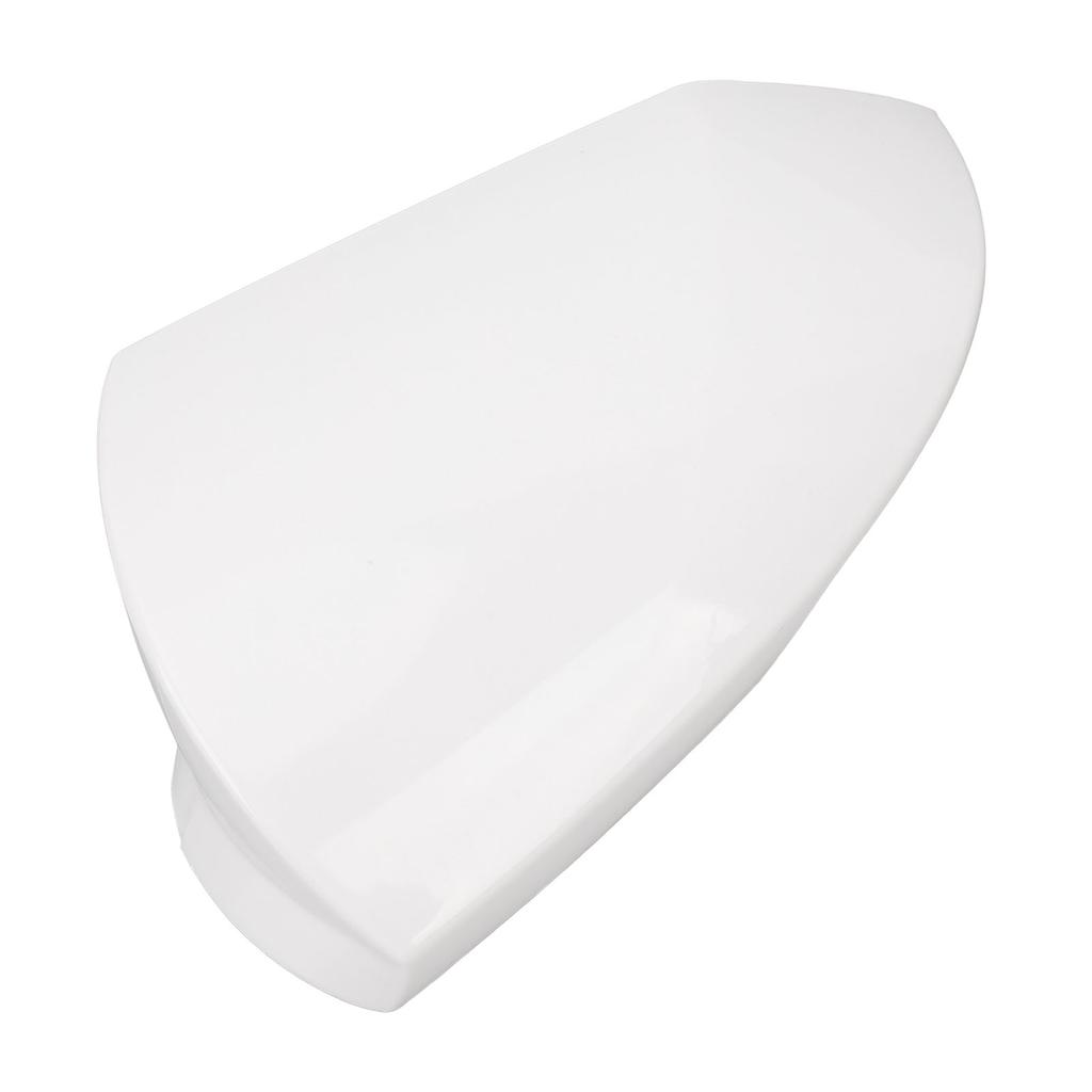 Side Mirror Cover Cap Unpainted White Rearview Wing Mirror Cap Weather Resistant Replacement for Elantra 2021 To 2023