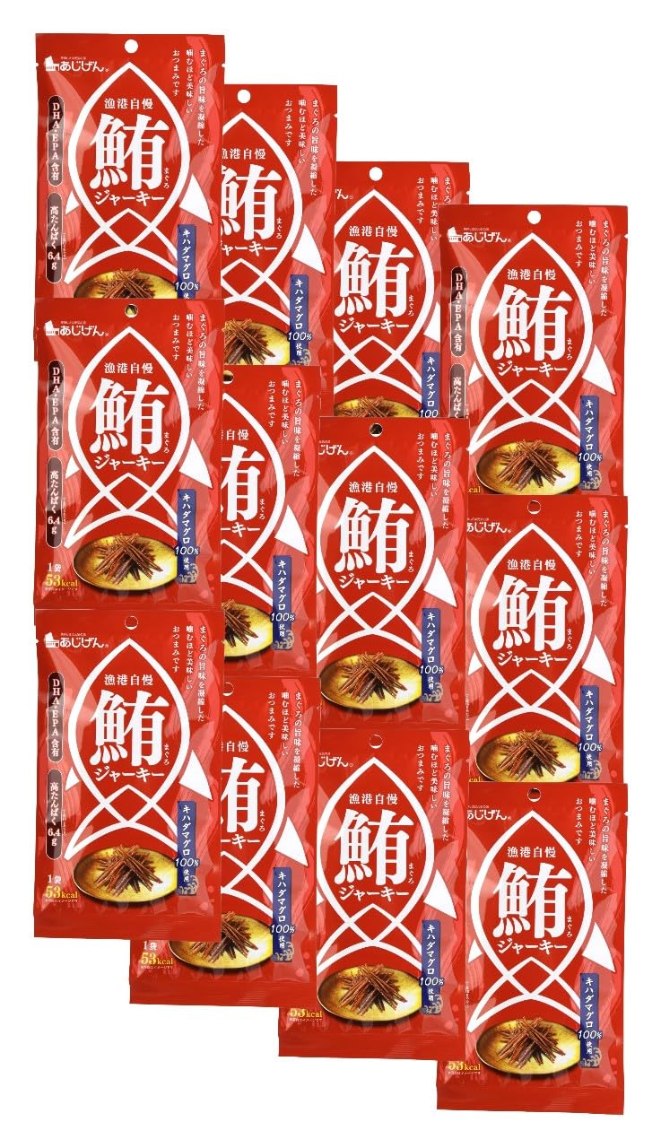 

Ajigen Tuna Jerky 16g x 12 packs