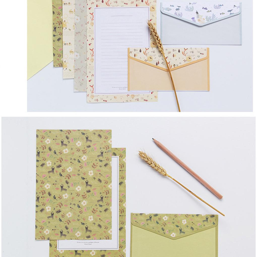 6set Envelopes For Personal And Business Correspondence Letter Envelop Writing Set Letter Paper