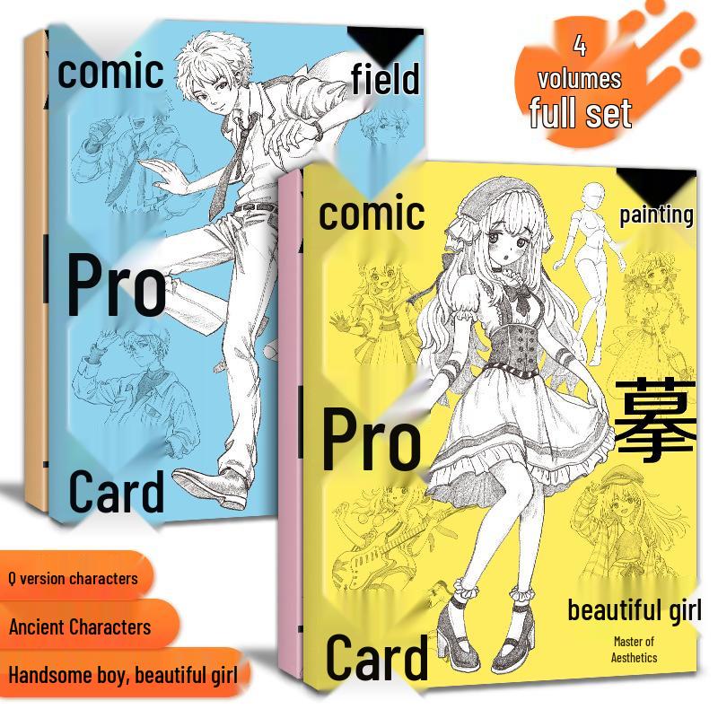 Manga Tracing Guide: Beautiful Girl & Handsome Boy in Ancient Style for Beginners