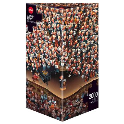 HEYE Puzzle 08660 Loup Orchestra Jean-Jacques (2000 Pieces)