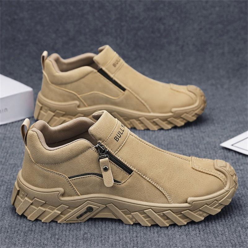 Shoes new spring retro zipper non-slip and wear-resistant youth outdoor casual Martin boots 39 4060₽
