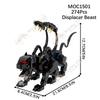 Game Series D&D MOC Building Blocks DIY Mimic Chest Beholder Displace Monster Dice Tower Model Assembly Bricks Toys For Children