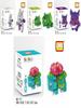 Nano Block Pokemon Diamant Mini Bouwstenen Speelgoed Pikachu Charizard Eevee Snorlax Mewtwo En Charmander