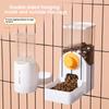 Automatic Hanging Cat Cage Water Dispenser & Feeder Large Capacity Leak-Proof Design Pet Watering System Pet Supplies