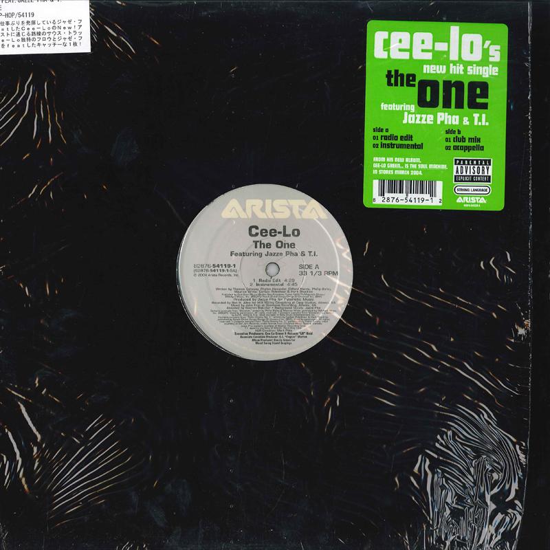 

12inch Record CEELO One 82876541191 ARISTA 2004 US Rap HipHopRB Used