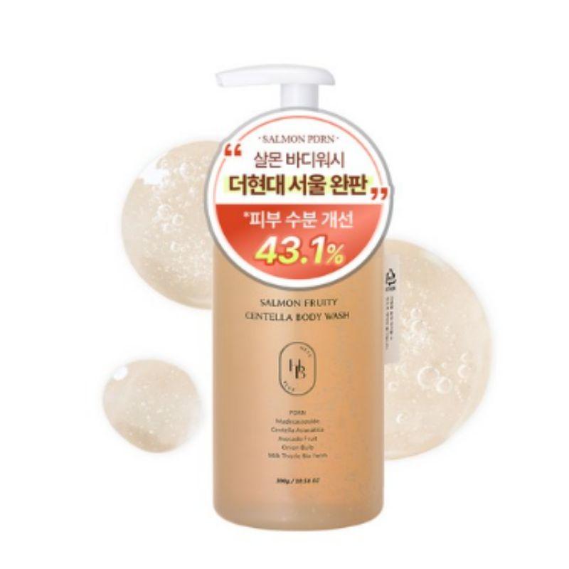 HEVEBLUE Salmon Fruity Centella Body Wash 300g