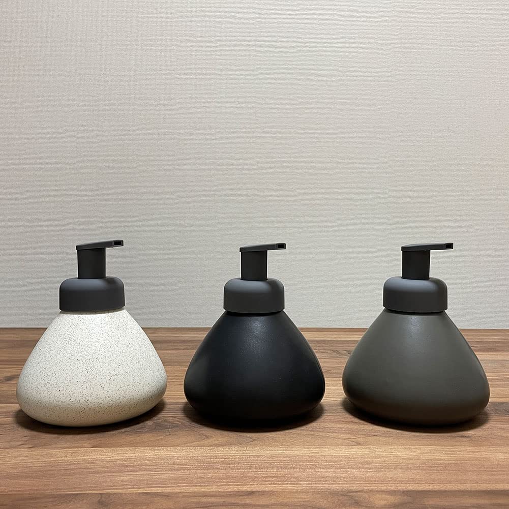 Soap Dispenser Foam Soap Bottle Ceramic Hand Soap Foam Type Bottle Stylish Refillable Container Refillable Bottle Foam Soap Soap Cute Cute Ceramic