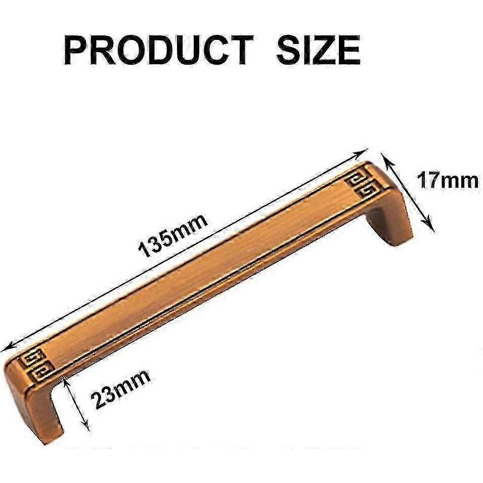 Bathroom cabinet handles kitchen drawer handles, brushed brass gold kitchen handles side cabinet handles