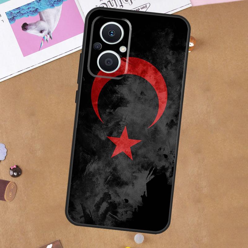 Turkey Turkish Flag Case For OPPO Reno 11 10 Pro 8 7 6 5 4 Lite 8T 5Z 4Z 11F OPPO Find X5 X6 Pro X2 Neo X3 Lite