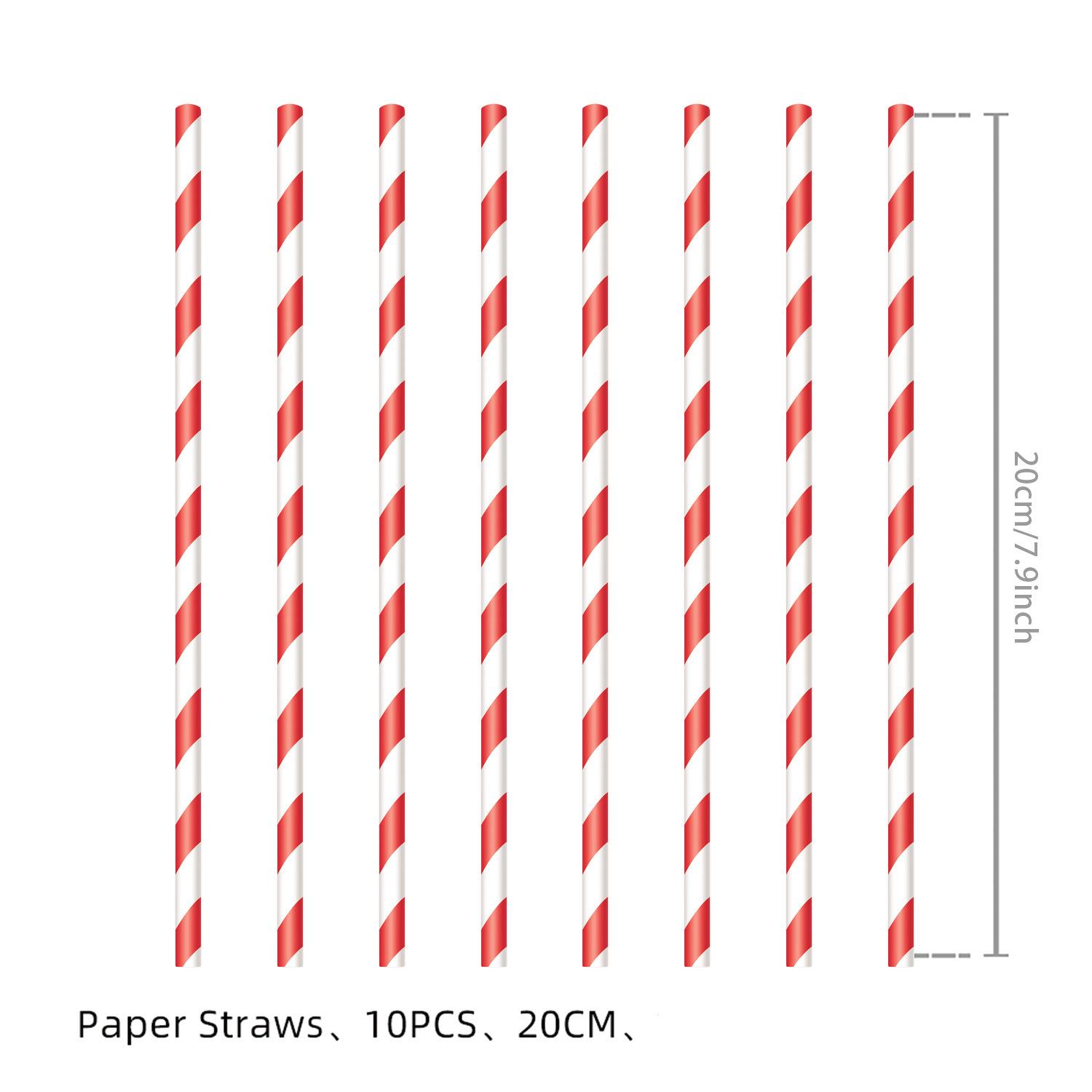 

Halloween Eyeball Themed Party Supplies Birthday Decorations Party Arrangements Props Paper Plates Paper Cups Tablecloths red striped straw 10pcs