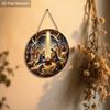 Nativity Wooden Sign - Charming Navidad Sign with Jesus Theme - Unique Decorative Sign and Plaques - Ideal Front Door Decor