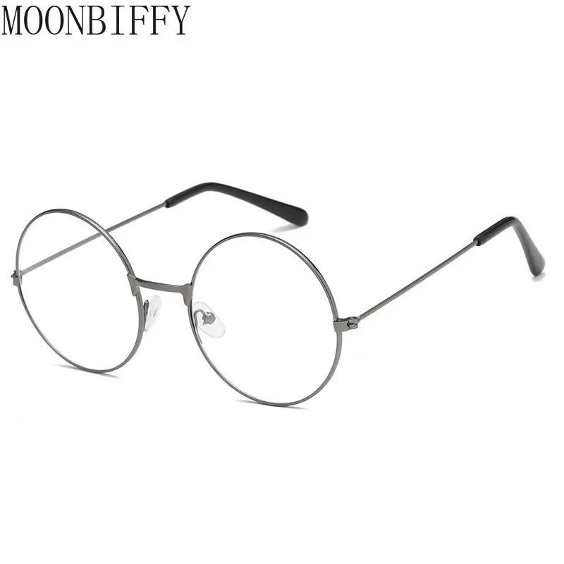 

Винтажные круглые очки в оправе из металла Прозрачные очки Черные очки Новые круглые очки