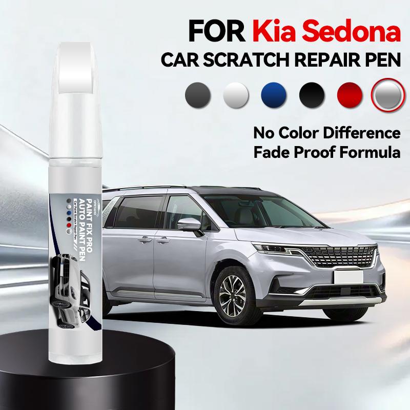 

Vehicle for Exclusive Use Car Paint Repair Pen For Kia Sedona Accessories Touch Up Scratch Remover DIY Auto Accessories Black Wh срібний