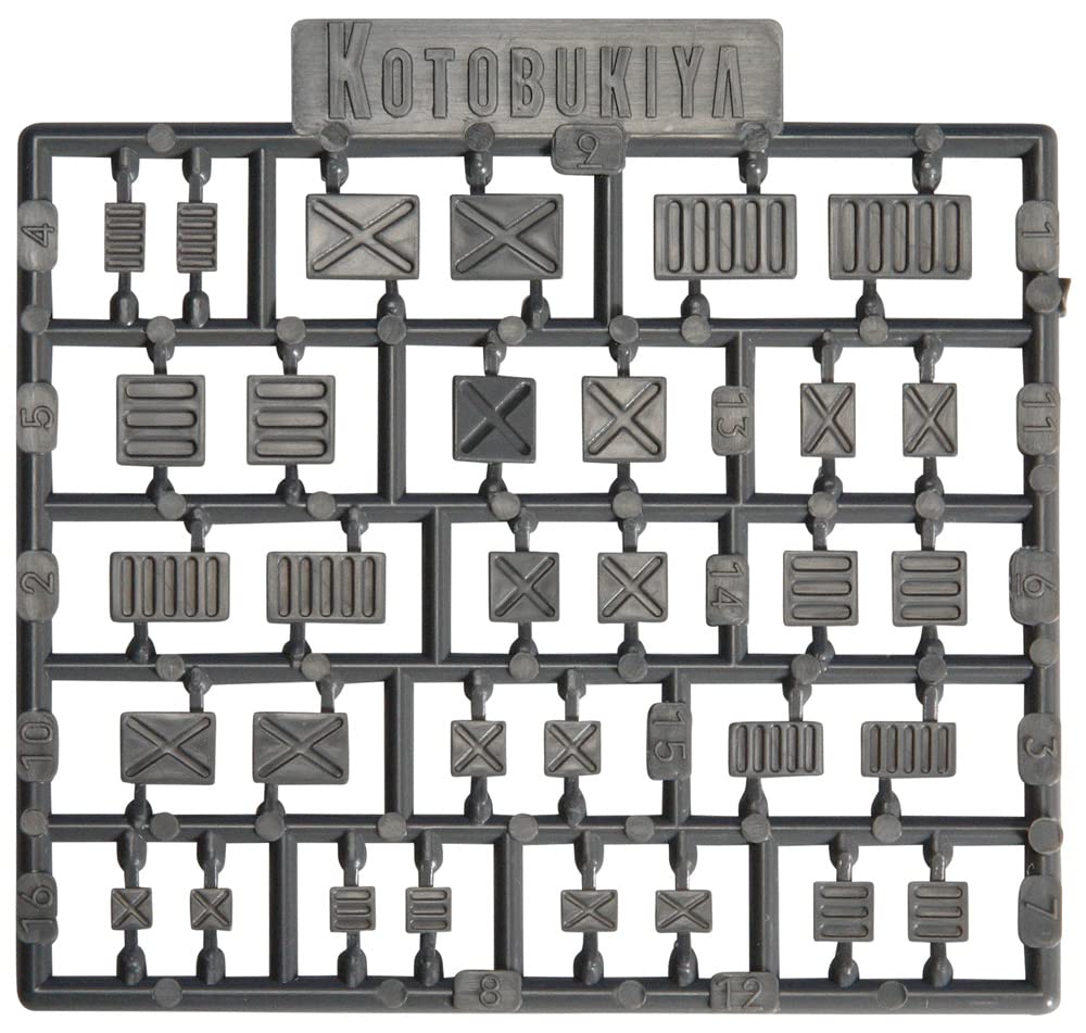 

KOTOBUKIYA M.S.G Modeling Support Goods Plaunit P127 Square Mold III Non-Scale Plastic Model