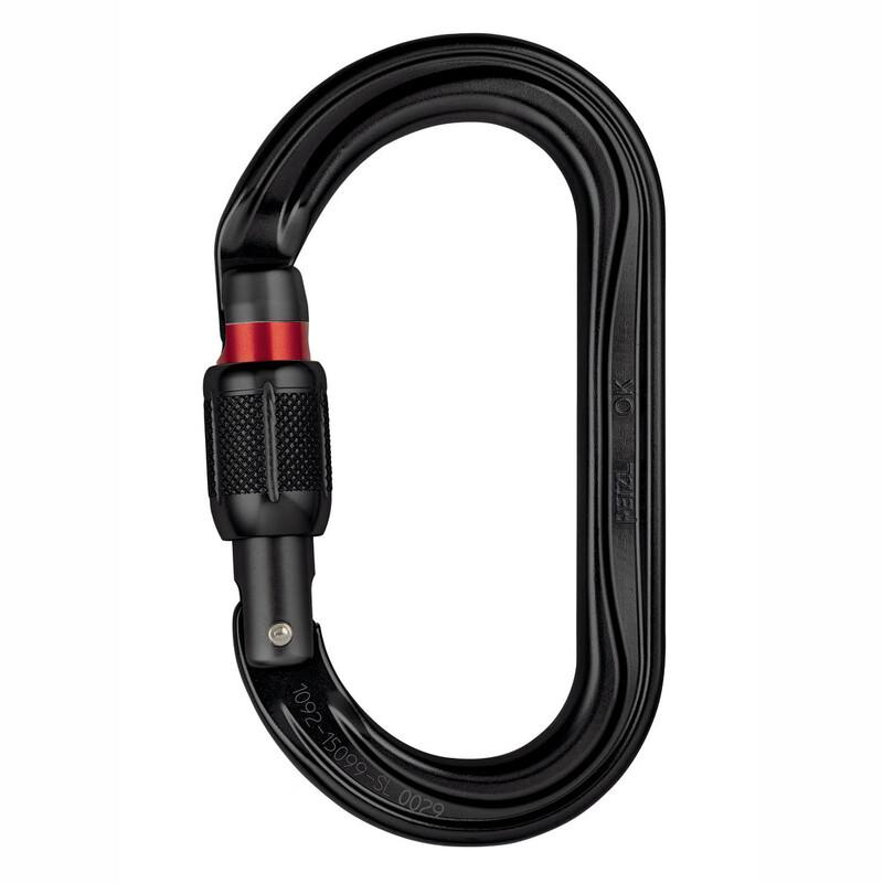 MABOO PETZL OK Lightweight Aluminum Locking Carabiner M