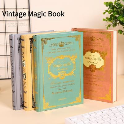 Kreatywny Retro Magiczny Notes A5 Pogrubiony Notatnik do Pisania Notesy w Stylu Europejskim College