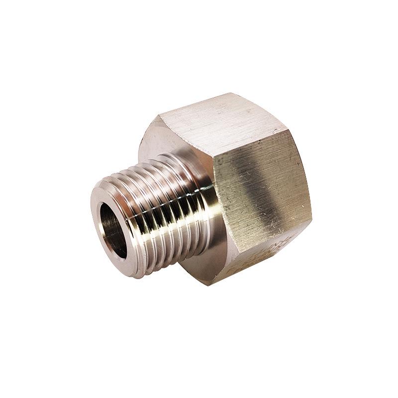 

Зменшувальний адаптер з різьбою з нержавіючої сталі 304: внутрішня NPT 3/4 на зовнішню NPT 1/2