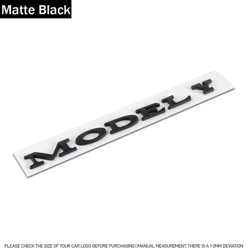 

Car Sticker 2025 New Tesla Auto Exterior Decor ABS Car Tailgate Trunk Engine Cover Decals Emblem Badge Stickers For Tesla Model