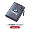 EYAG3 For BMW Leather Car Logo Driver License Card Storage Bag Coin Zipper Purse E87 E70 E91 E30 G20 E92 E93 E60 E46 E90 G30 E53 X1