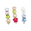30Pcs 8/9mm AB Color Five-pointed Star Beads Czech Glass Loose Spacer Beads for Jewelry Making Hairpin Handmade DIY Accessories