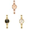 Ladies Quartz Watch With Waterproof Alloy Band And Decorative Dial For Casual Wear