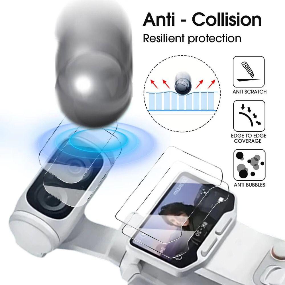 Gehard Glazen Lensfolies Beschermfolies voor Insta360 Luna Ultra Gimbal Camera Accessoires