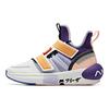 Anta Dragon Ball Super X  Frieza First Form High-Top Basketball Shoes Men Sneakers White Purple 11941602-1