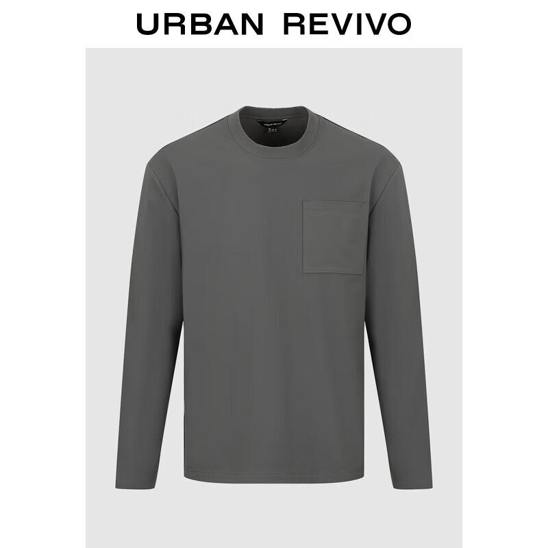 UR Men s Autumn Long Sleeve T-Shirt with Patch Pocket L