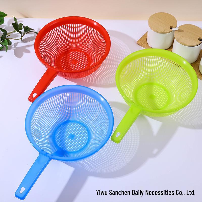 Plastic Handle Miro Home Rice Washing Basket Sieve Colander