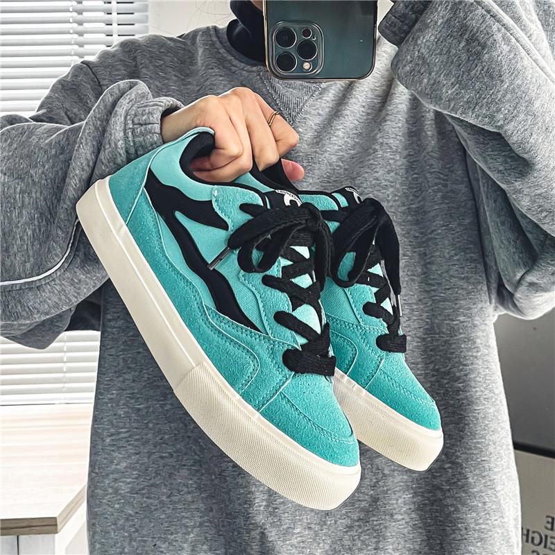 canvas spring and autumn new summer breathable casual board shoes student cloth shoes sports black trendy shoes