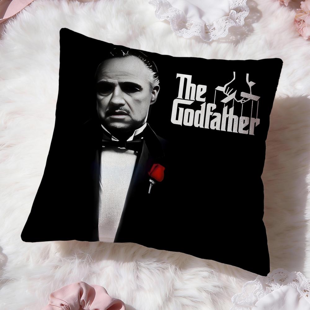 The G-Godfather Movie Cushion Cover Premium Comfort Reversible Pillow Cove -Two in One Design for Any Room & Car Interior