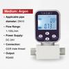 MEMS Thermal Gas Flow Meter G3/8 Male DN10 Mass Flow Sensor for Air Oxygen Nitrogen Argon Methane RS485 Output