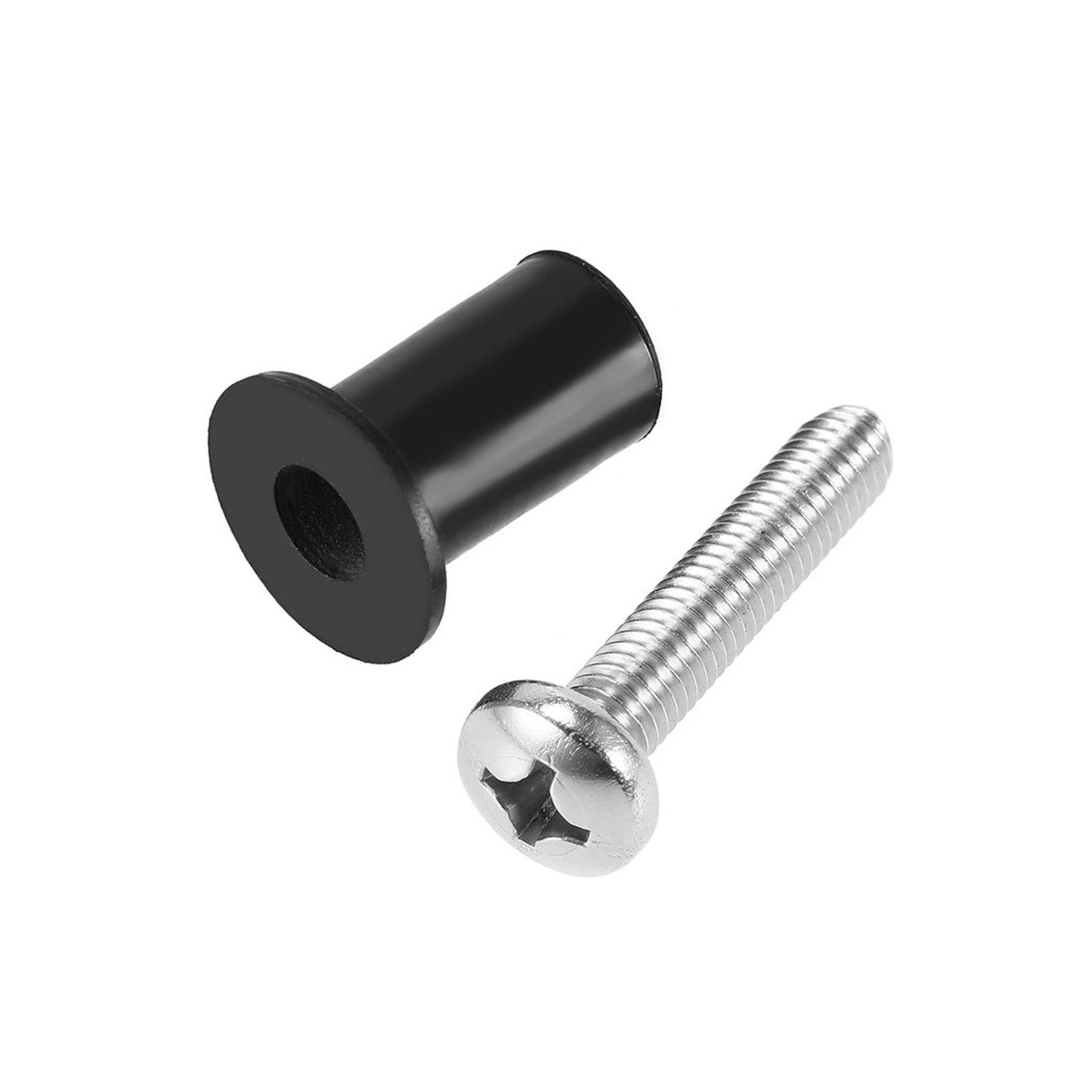 

With Stainless Steel Screws M5 Neoprene Well Black Parts Accessories Rubber Well Kayak Brass Copper Bolts One Size