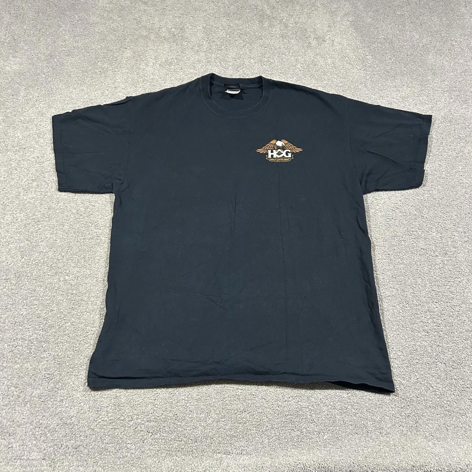 

Harley Owners Club T Shirt Mens XL Graphic Tee HOG Biker Rally Short Sleeve 2XL