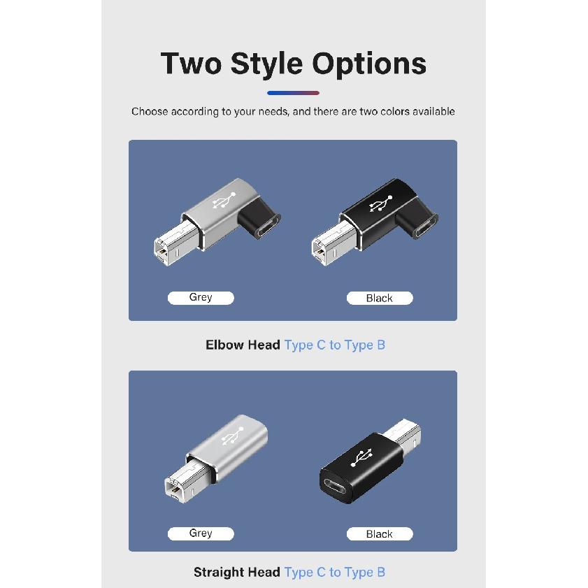 Suitable for Type-c To Square Usb Adapter Electric Piano Electronic Printer Adapter TYPE-C Female Head To MIDI Head Drum