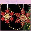 Creative Christmas Tree Snowflake Star Shaped Pendant Holiday Decoration Props