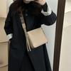New Winter Fashion Trend Shoulder Bag Simple Solid Color Crossbody Bag Casual Work Large Capacity Commuting Bag