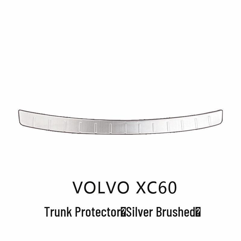 Volvo XC60 Trunk Guard Plate, Scratch-Proof Stainless Steel Welcome Pedal (2018-2026)